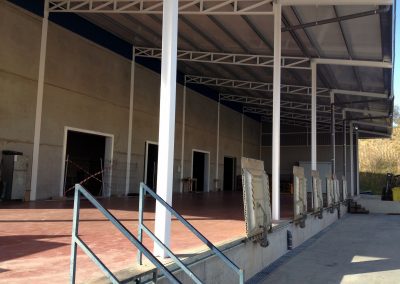 Proyecto y dirección de obras para nueva cámara frigorífica y ampliación de muelles en central hortofrutícola de Lucena del Puerto para Costa de Huelva, SCA.