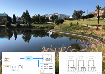 Estudio de alternativas de riego con aguas depuradas y proyecto de tratamiento terciario para el Campo de Golf de Mojácar (Almería)